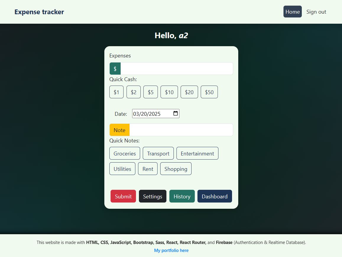 Expense Tracker